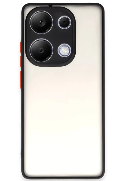 Newface Xiaomi Redmi Note 13 Pro 4G Kılıf Montreal Silikon Kapak - Siyah ürün görseli 1