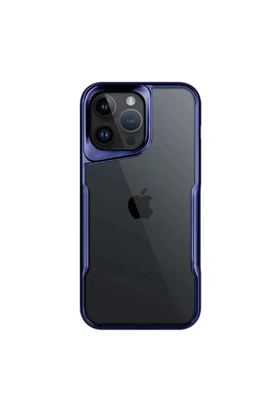 Newface Apple iPhone 16 Pro Max Kılıf Boyi Silikon Kapak - Lacivert ürün görseli 1