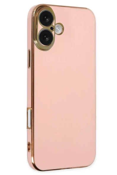 Newface Apple iPhone 16 Kılıf Volet Silikon - Pembe ürün görseli 1
