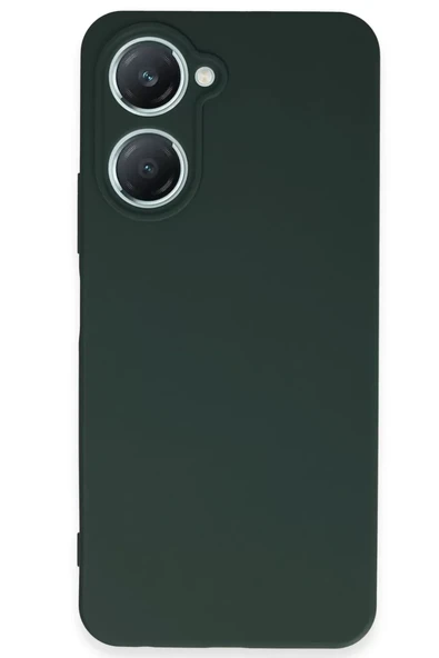 Newface Vivo Y18 Kılıf First Silikon - Koyu Yeşil ürün görseli 1