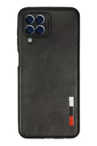 Newface Samsung Galaxy M33 Kılıf Loop Deri Silikon - Siyah ürün görseli 1