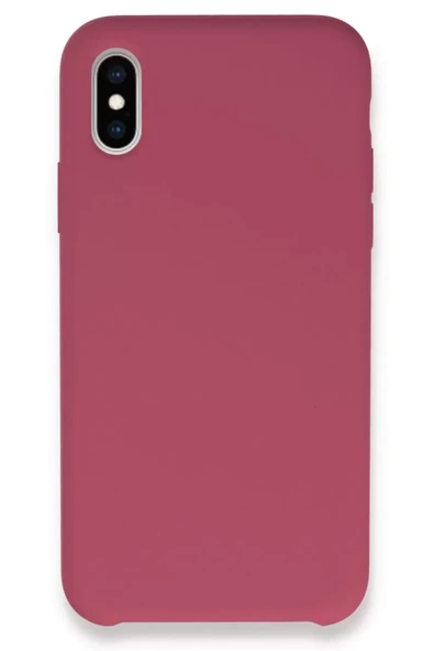 Newface Apple iPhone XS Max Kılıf Lansman Legant Silikon - Fuşya ürün görseli 1