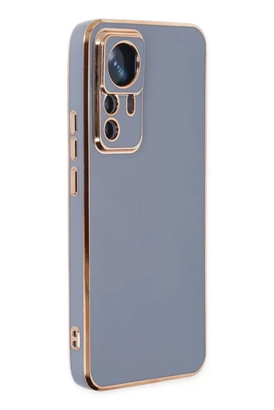 Newface Xiaomi Mi 12T Pro Kılıf Volet Silikon - Mavi ürün görseli 1