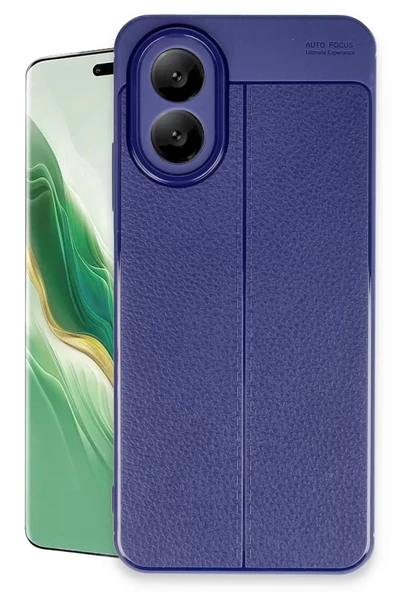 Newface Oppo A38 Kılıf Auto Focus Kapak - Lacivert ürün görseli 1