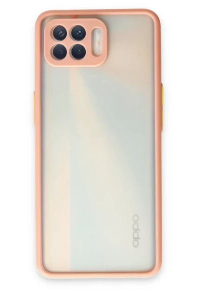 Newface Oppo Reno 4 Lite Kılıf Montreal Silikon Kapak - Pembe ürün görseli 1