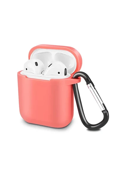 Newface Apple Airpods 2 (2.nesil) Sert Silikon Kılıf - Fuşya ürün görseli 1