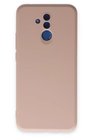 Newface Huawei Mate 20 Lite Kılıf Nano içi Kadife Silikon - Pudra ürün görseli 1