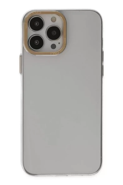 Newface Apple iPhone 13 Pro Kılıf Anka PC Sert Metal Kapak - Şeffaf ürün görseli 1