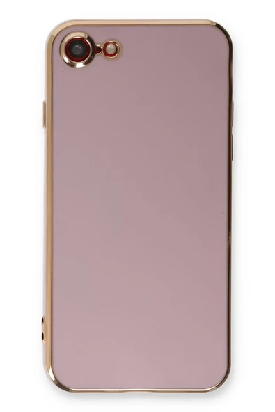 Newface Apple iPhone 7 Kılıf Volet Silikon - Mor - Resim 2