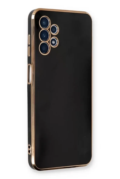 Newface Samsung Galaxy A13 4G Kılıf Volet Silikon - Siyah ürün görseli 1