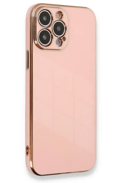Newface Apple iPhone 13 Pro Kılıf Volet Silikon - Pembe ürün görseli 1