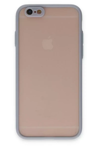 Newface Apple iPhone 6 Kılıf Montreal Silikon Kapak - Gri ürün görseli 1