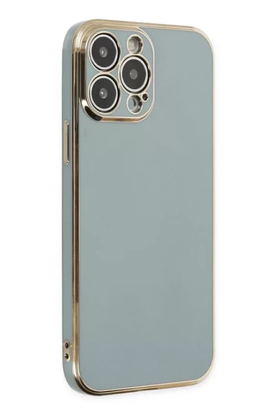Newface Apple iPhone 13 Pro Kılıf Volet Silikon - Açık Yeşil ürün görseli 1