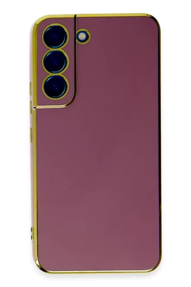 Newface Samsung Galaxy S22 Plus Kılıf Volet Silikon - Kırmızı ürün görseli 1
