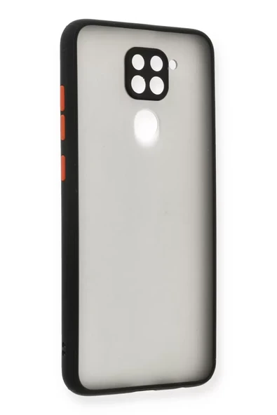 Newface Xiaomi Redmi Note 9 Kılıf Montreal Silikon Kapak - Siyah ürün görseli 1