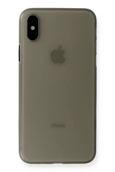 Newface Apple iPhone XS Max Kılıf PP Ultra İnce Kapak - Gri ürün görseli 1