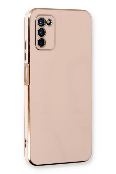 Newface Samsung Galaxy A03S Kılıf Volet Silikon - Pembe ürün görseli 1