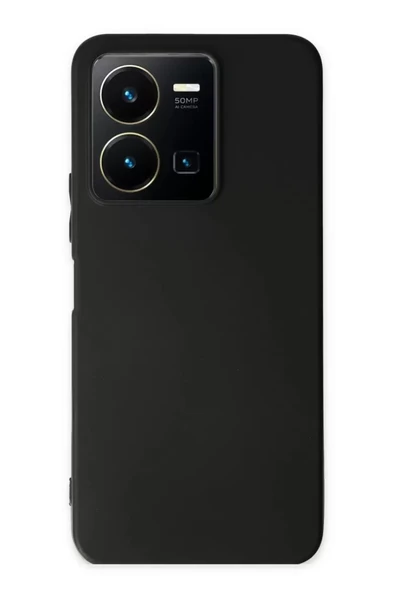 Newface Vivo Y35 Kılıf First Silikon - Siyah ürün görseli 1