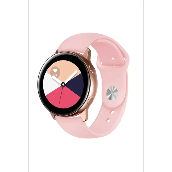 Newface Watch 22mm Klasik Kordon - Pembe - Resim 3