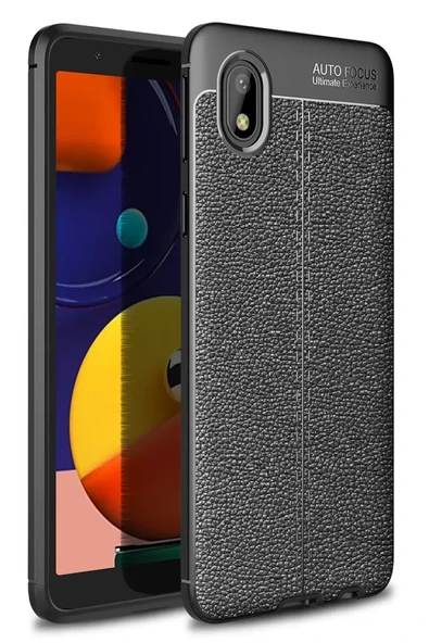 Newface Samsung Galaxy A01 Core Kılıf Auto Focus Kapak - Siyah ürün görseli 1
