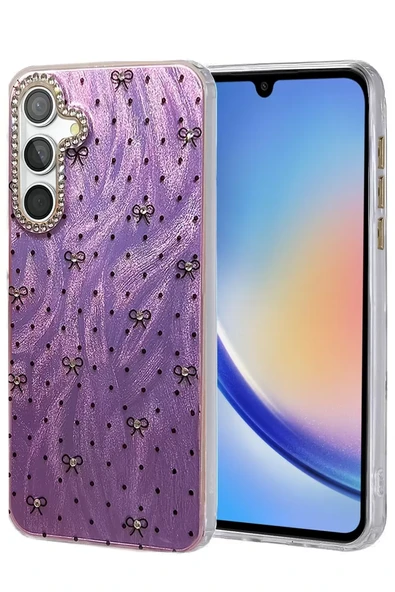 Newface Samsung Galaxy A34 5G Kılıf Blade Aynalı Desenli Kapak - Desen 2 ürün görseli 1