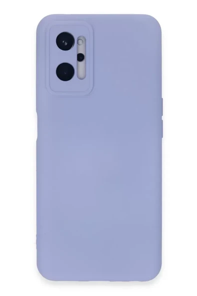 Newface Realme 9i 4G Kılıf Nano içi Kadife Silikon - Lila ürün görseli 1