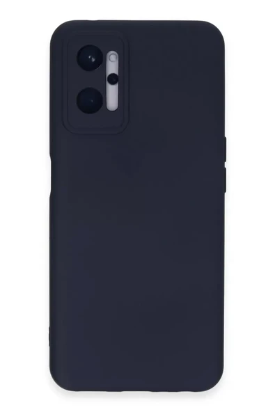 Newface Realme 9i 4G Kılıf Nano içi Kadife Silikon - Lacivert ürün görseli 1