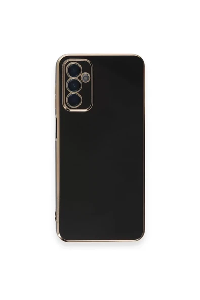 Newface Samsung Galaxy A14 4G Kılıf Volet Silikon - Siyah ürün görseli 1