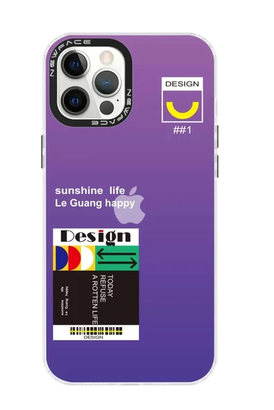 Newface Apple iPhone 12 Pro Max Kılıf Estoril Desenli Kapak - Estoril - 4 ürün görseli 1
