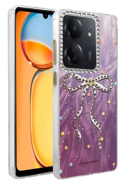 Newface Xiaomi Redmi 13C Kılıf Blade Aynalı Desenli Kapak - Desen 1 ürün görseli 1