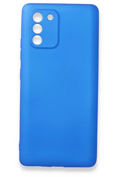 Newface Samsung Galaxy A91 / S10 Lite Kılıf First Silikon - Mavi ürün görseli 1