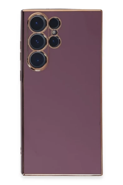 Newface Samsung Galaxy S23 Ultra Kılıf Volet Silikon - Mor ürün görseli 1