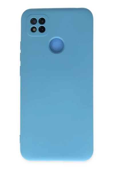 Newface Xiaomi Redmi 9C Kılıf Nano içi Kadife Silikon - Mavi ürün görseli 1