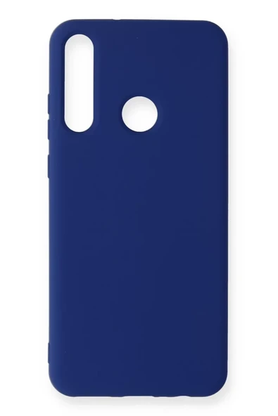 Newface Huawei Y6P Kılıf Nano içi Kadife Silikon - Lacivert ürün görseli 1