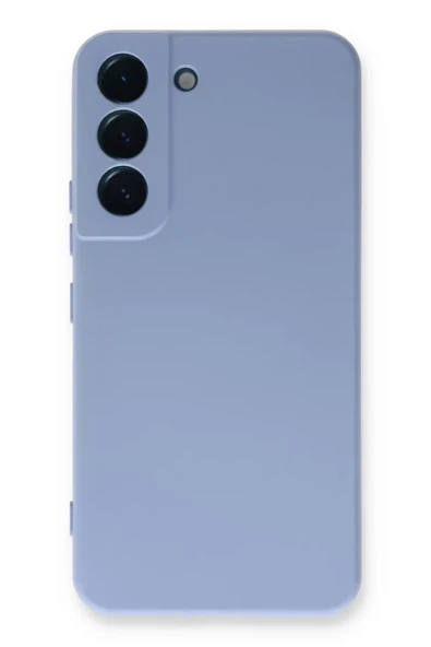 Newface Samsung Galaxy S22 Plus Kılıf Nano içi Kadife Silikon - Lila ürün görseli 1