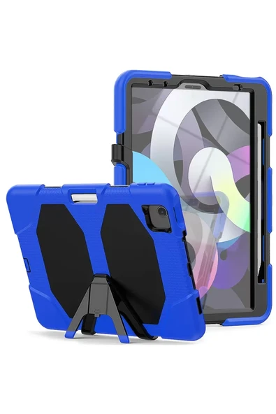 Newface Apple iPad Pro 11 (2020) Kılıf Griffin Tablet Kapak - Mavi ürün görseli 1