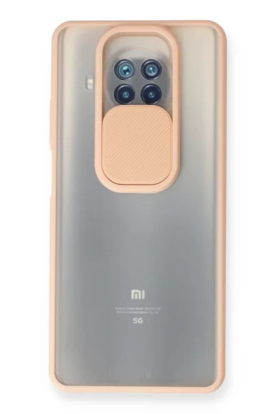 Newface Xiaomi Mi 10T Lite Kılıf Palm Buzlu Kamera Sürgülü Silikon - Pembe ürün görseli 1