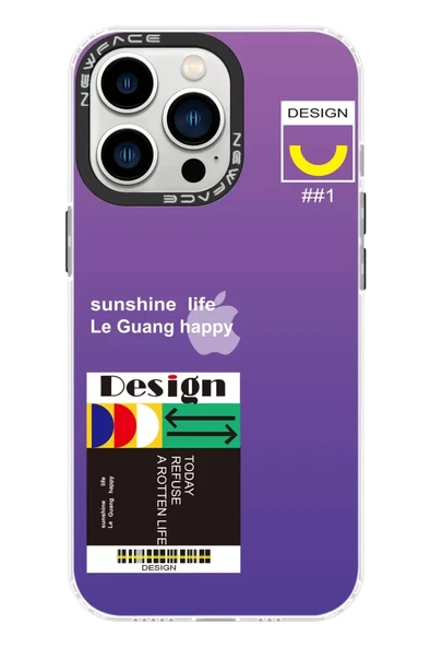Newface Apple iPhone 13 Pro Max Kılıf Estoril Desenli Kapak - Estoril - 4 ürün görseli 1