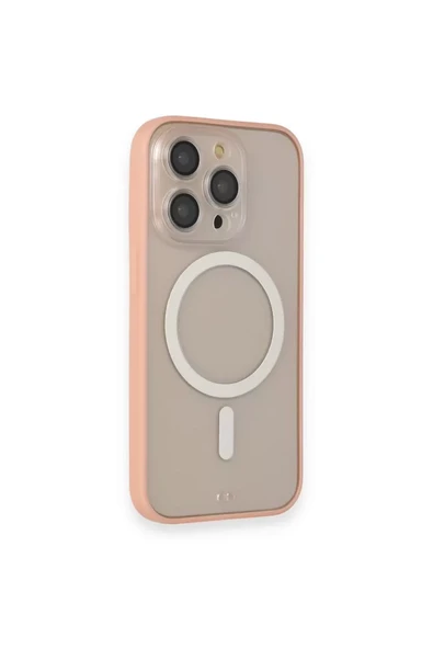 Newface Apple iPhone 14 Pro Kılıf Grand Magneticsafe Kapak - Pembe ürün görseli 1