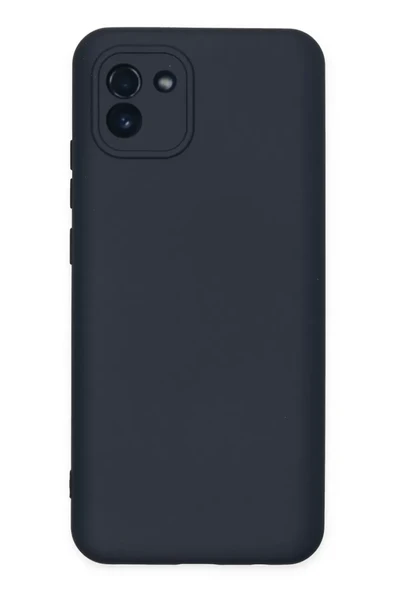 Newface Samsung Galaxy A03 Kılıf Nano içi Kadife Silikon - Lacivert ürün görseli 1