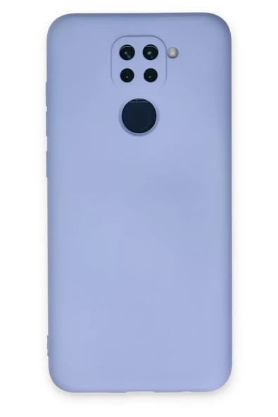 Newface Xiaomi Redmi Note 9 Kılıf Nano içi Kadife Silikon - Lila ürün görseli 1