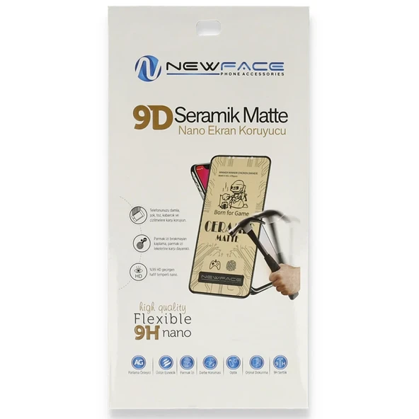 Poco C40 Mat Seramik Nano Ekran Koruyucu