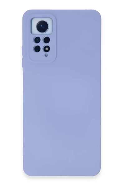 Newface Xiaomi Redmi Note 12 Pro 4G Kılıf Nano içi Kadife Silikon - Lila ürün görseli 1