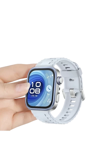 Newface Huawei Fit 4 Nova Silikon Kordon - Pembe - Resim 2