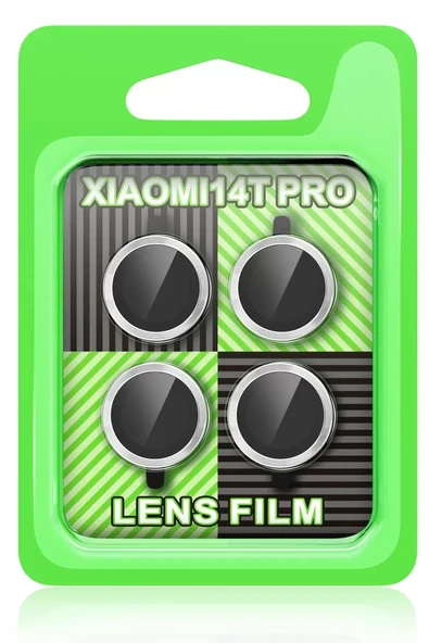 Newface Xiaomi Mi 14T Pro Raze Metal Kamera Lens - Gümüş ürün görseli 1