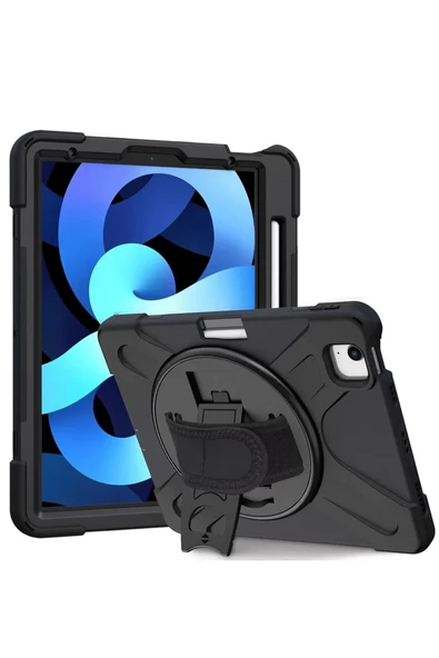 Newface Apple iPad Mini 6 Kılıf Amazing Tablet Kapak - Siyah ürün görseli 1