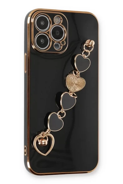 Newface Apple iPhone 14 Pro Kılıf Esila Silikon - Siyah ürün görseli 1