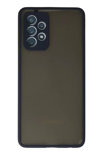 Newface Samsung Galaxy A72 Kılıf Montreal Silikon Kapak - Lacivert ürün görseli 1
