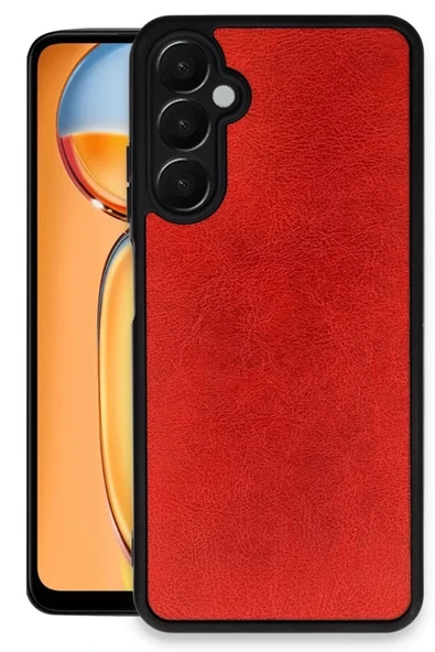 Newface Samsung Galaxy A26 Kılıf Aras Deri Kapak - Kırmızı ürün görseli 1
