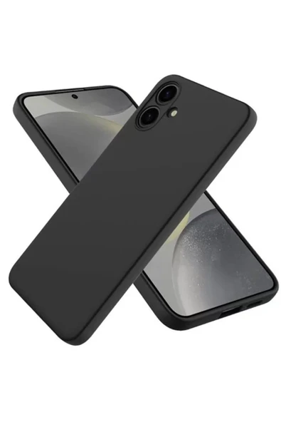 Newface Samsung Galaxy A06 Kılıf First Silikon - Siyah ürün görseli 1